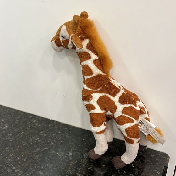WWF Giraffe Plush Toy Stuffed Animal 2986 Vintage Collectible 11” - Picture 3 of 7